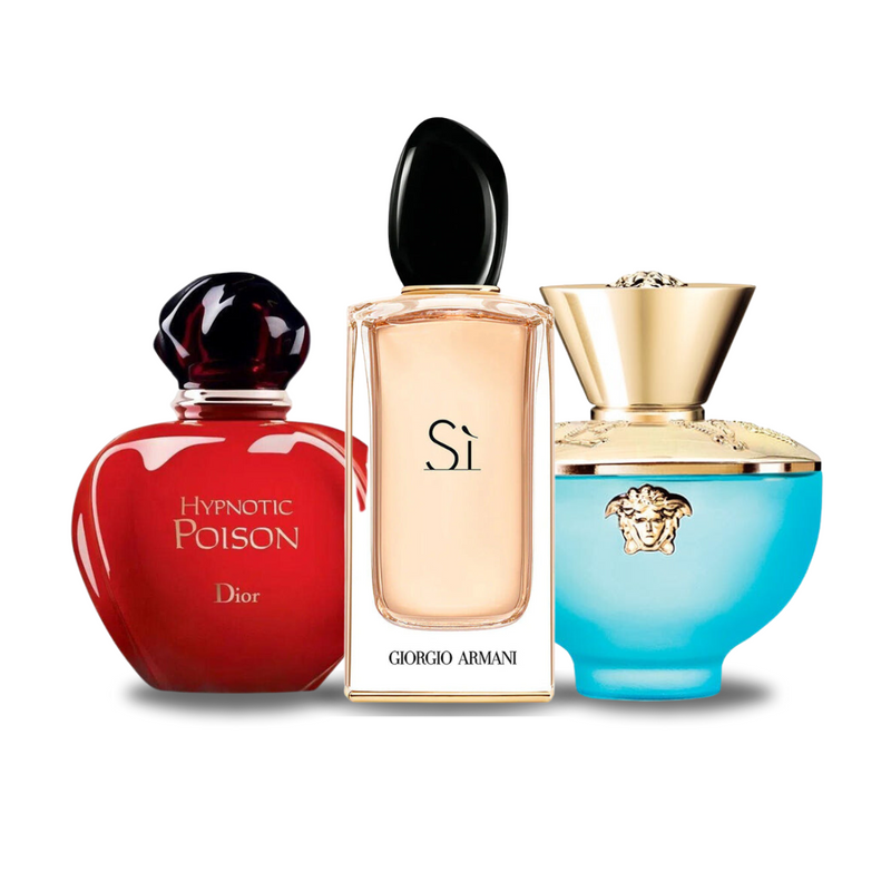 Sada 3 Parfémů | Hypnotic Poison · Armani Sì · Dylan Turquoise