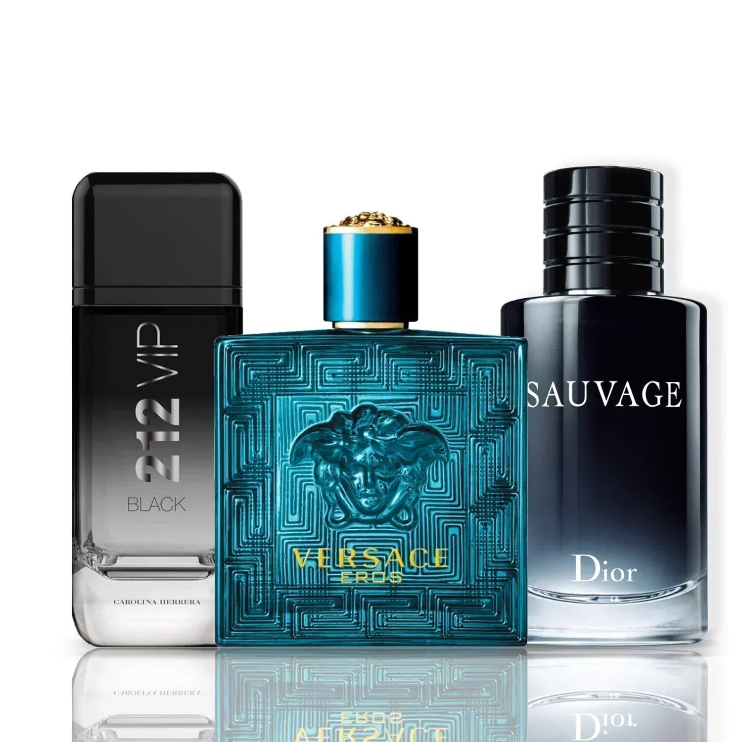 Sada 3 Parfémů | Eros · Sauvage · 212 VIP Black