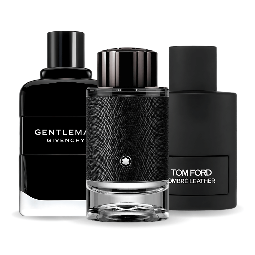 Sada 3 Parfémů | Ombré Leather · Gentleman · Montblanc Explorer